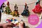 Summer Poke in Art Kits for Girls - Poke in Art Magical Princess - Relaxation and Focus Activity